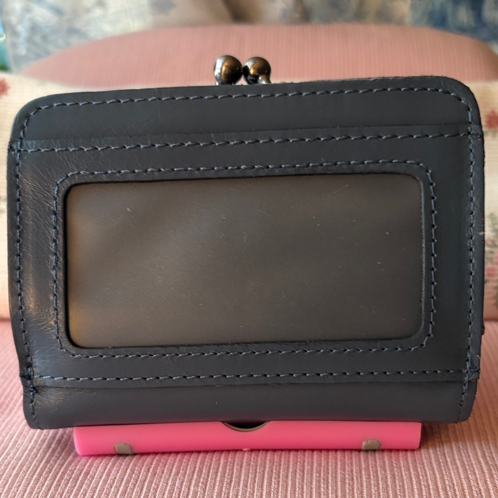 Patricia Nash Navy Leather Wallet - Picture 3 of 10